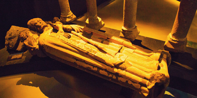 Les Journées de l'archéologie - vivre avec les morts en l'an mil - au musée de l'ancienne Abbaye de Landévennec