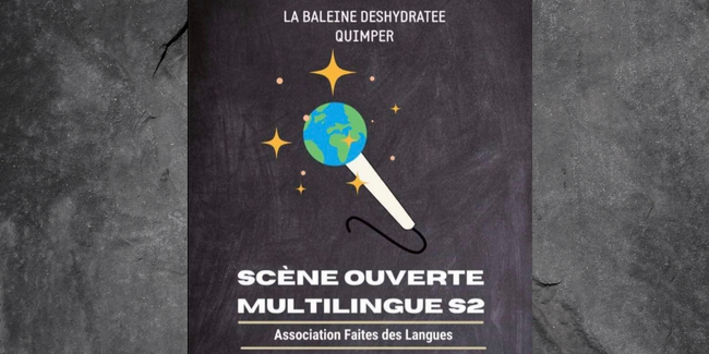 Scène ouverte multilingue à La Baleine déshydratée - Quimper