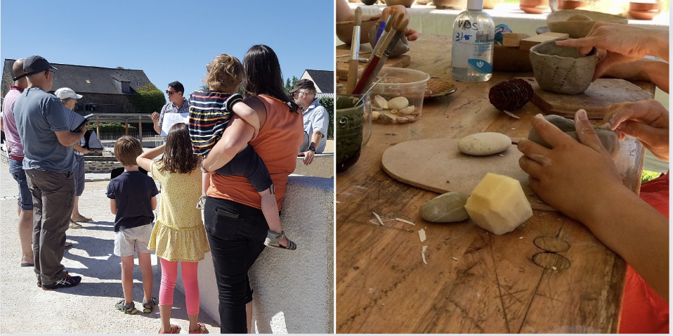 Atelier poterie néolithique  en famille pour les journées de l'archéologie à Vorgium - Carhaix