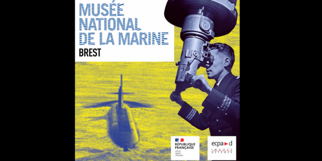 Exposition "Plongée, contre-plongée, les sous-marins dans l'objectif" en famille au Musée national de la Marine, Brest