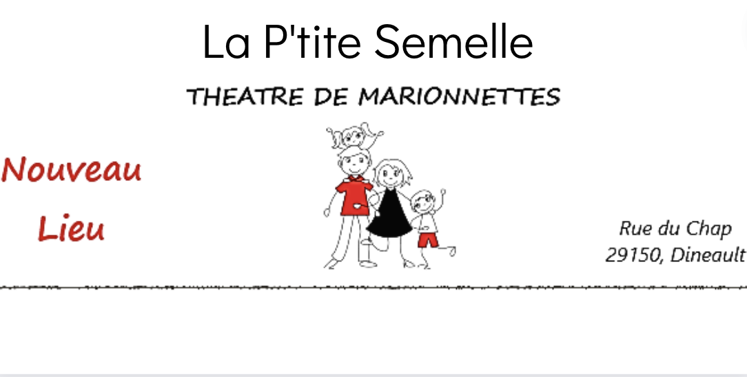 La P'tite Semelle Théâtre de marionnettes de Dinéault