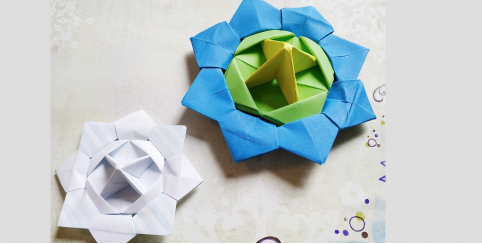 Atelier créatif "Toupies en origami", dès 6 ans au Musée de l'école rurale en Bretagne à Trégarvan